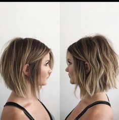 Kort Bob, Messy Bob Hairstyles, Shoulder Length Bob, Stacked Bob Haircut, Medium Bob Hairstyles, Shoulder Hair, Long Pixie