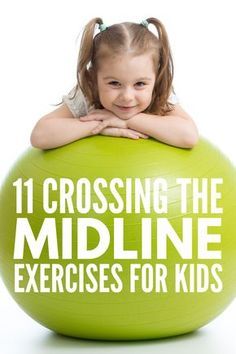 Crossing The Midline, Exercises For Kids, Occupational Therapy Kids, Pediatric Physical Therapy, Occupational Therapy Activities, Pediatric Occupational Therapy, Brain Gym, Gross Motor Activities