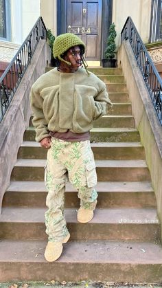 Smino Outfits, Fashion Outfits Men Street Styles, Trill Fashion, Mens Streetwear Outfits, Black Men Street Fashion, Streetwear Fits, Swag Outfits Men, Men Street Fashion, Street Style Outfits Men