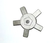 an image of a metal object on a white background