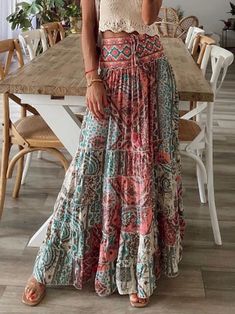 Boho Chic Style Outfits, Floral Prints Fashion, Classy Clothes