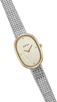 BREDA Jane Tethered Mesh Strap Watch, 23mm | Nordstrom Clean Minimalist Aesthetic, Women Wrist Watch, Minimalist Aesthetic, Mother Of Pearl, Wrist Watch, How To Look Better, Nordstrom, Mesh, Free Shipping