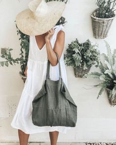 The Linen Beach Bag Features Large Linen Tote BagInside PocketWhite Contrasting StitchingLong Shoulder Straps Size Width - 55cm | Height - 43cm | Depth - 13cm Production Time As all items are made to order we require 5-7 business days for production Postage All packages are shipped with EXPRESS POST, and are delivered by DHL worldwide. Delivery is guaranteed within 1 week of shipment! @ljcdesigns Everyday Khaki Shoulder Bag For Summer, Summer Everyday Khaki Shoulder Bag, Khaki Tote Shoulder Bag For Vacation, Summer Khaki Double Handle Shoulder Bag, Summer Double Handle Khaki Shoulder Bag, Green Canvas Beach Bag For Summer, Green Canvas Shoulder Bag For Beach, Summer Khaki Shoulder Bag With Double Handle, Summer Green Canvas Beach Bag