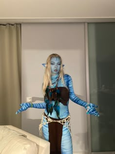 Avatar halloween costume avatar makeup avatar cosplay Avatar Way Of Water Outfit, Avatar The Way Of Water Halloween Costume, Avatar The Way Of Water Cosplay, Avatar The Way Of Water Costume, Avatar The Way Of Water Makeup, Avatar Costume Halloween, Diy Avatar Costume