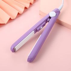 PRICES MAY VARY. 【Long-lasting styling】Ceramic Mini Curler 360°closed tube design, natural curl, instant appearance, curly hair is formed at one time, rejects ugly creases, curls more natural and round, constant temperature and fast styling, ceramic nourishes hair, makes hair lasting Set the shape, and you can also keep your hairstyle all day long 【Straight and curling dual-purpose】2 in 1 hair straightener and curling iron, whether it is delicate bangs, temperament big waves, or elegant and play Mini Curling Iron, Mini Hair Curler, Curlers For Short Hair, Mini Straightener, Curls With Straightener, Mini Hair Straightener, Professional Hair Tools, Hair Straightener And Curler, Hair Straightening Iron