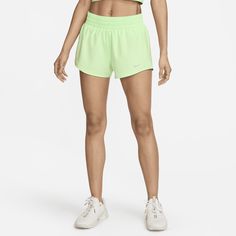 These shorts are the ones that are down for everything you do—from long walks to HIIT to running errands. Their silky-smooth, ultrasoft woven fabric is balanced with sweat-wicking tech so you have ultimate comfort while feeling dry as you work out. Casual Short Bottoms For Marathon, Athleisure Short Bottoms For Marathon, Athleisure Short Length Bottoms For Marathon, Green Running Shorts, Short Length, Green Short Running Bottoms, Functional Stretch Bottoms For Marathon, Functional Marathon Bottoms With Built-in Shorts, Nike Stretch Shorts For Running Errands, Nike Stretch Shorts For Casual Wear