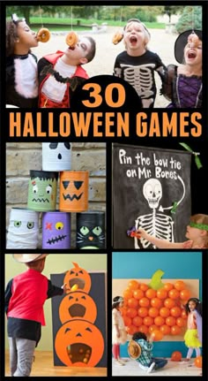 halloween games for kids that are fun and easy to do with the kids at home