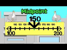 an image of a clock with chickens on it and the words midpoint written below