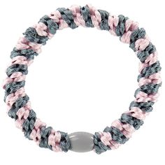 Hair Elastics, Best Hair, All Hair Types, Weaving Techniques, Pink Stripes, Hair Types, No Se, Pink Grey, Hair Ties