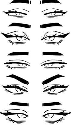 Narrow Eyes Drawing Reference, How To Draw Sharp Teeth Smile, Siren Eyes Drawing Anime, Villain Expressions Drawing, Women Anatomy Reference Drawing, How To Animate Mouth Movement, Sleepy Eyes Drawing Anime, Eye Refrences Photos Drawing, Flirty Eyes Drawing