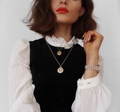 Mode Chanel, Retro Mode, Mode Casual, Cooler Look, Looks Style, Mode Inspiration, Outfits Casuales