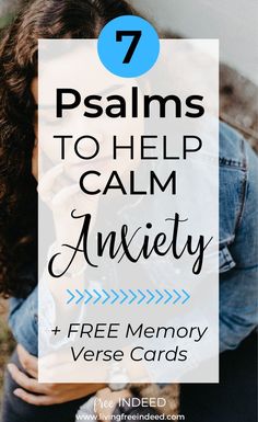 Psalms About Trusting God | Psalms for Anxiety | Bible Verses to Help Anxiety | Psalms Memory Verse Cards God Psalms, Free Indeed, Verse Cards, Bible Verses For Women, Trusting God, Bible Women, Verses For Cards, Christian Parenting