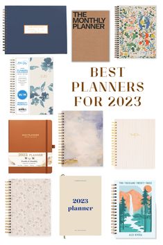 the best planner books for 2020