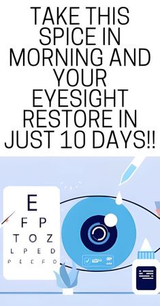 You just need to eat it daily and see how quickly you will get rid of eye Glasses completely #Food For Eyes#Correct Blurry Vision#Fortify Your Eyesight#Vibrant 20/20 Eyesight Weak Eyesight, Blurry Eyes, What Is Health, Ways To Be Healthier, 20 20 Vision, Eye Sight Improvement, Simple Health, Home Health Remedies, Preventative Health