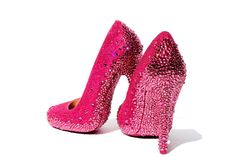 Pink Glitter Heels, Crystal Makeup, Hot Pink Glitter, Pink Nike Shoes, Glitters Skirt, Crystal Heels, Neon Aesthetic, Glitter Sneakers, Glitter Heels