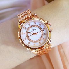 Movement: QUARTZClasp Type: Bracelet ClaspCase Material: Stainless SteelWater Resistance Depth: 3BarStyle: Luxury/ruBand Width: 16mmCase Shape: ROUNDCase Thickness: 8mmFeature: Shock ResistantFeature: Water ResistantDial Window Material Type: HardlexModel Number: BS081901Band Length: 22cmBoxes & Cases Material: No packageBand Material Type: Stainless SteelDial Diameter: 32mm Rose Gold Alloy Watch As Gift, Gold Alloy Watch For Gift, Rose Gold Alloy Watch Perfect For Gift, Rose Gold Metal Diamond Watch, Rose Gold Diamond Watch With Round Shape, Elegant Formal Alloy Watches, Rose Gold Diamond Watch, Gold Party Watches With Bracelet Strap, Gold Analog Watches For Party