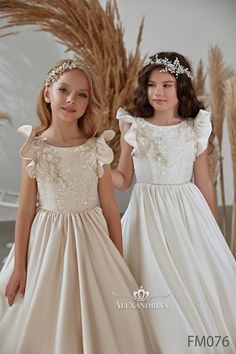 FM076 | alexandrina Fairytale Ballgown, Bitcoin Faucet, First Communion Dresses, Dress Drawing, Communion Dresses, High Quality Dress, Satin Gown