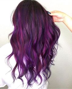 Purple Hair Color, Dark Purple Hair, Pulp Riot, Hair Shades, Arctic Fox, Creative Hairstyles