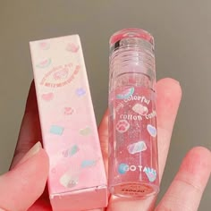 #lip balm #cute #aesthetic Lip Gloss Homemade, Alat Makeup, Lip Gloss Cosmetics, Hello Kitty Makeup, Makeup Accesories, Lip Cosmetics, Fancy Makeup, Makeup Items