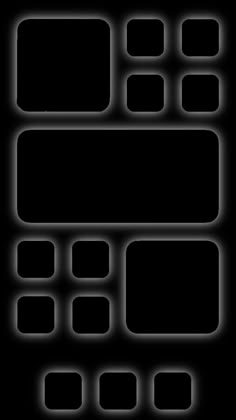 a black and white background with squares and rectangles