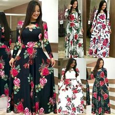 Print Maxi Dresses, Club Dresses Short, Maxi Dress Designs, Long Sundress, Plus Size Elegant, Floral Chiffon Dress, Short Sleeve Maxi Dresses, Oversized Tunic, Bodycon Dress Parties