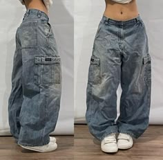 Mode Harajuku, Y2k Harajuku, Street Jeans, Retro Jeans, Vintage Hip Hop, High Waist Wide Leg Pants, Wide Trousers, Style Wide Leg Pants, Jeans Y2k