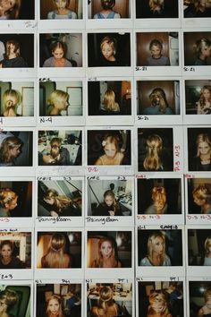 many pictures of women with different hair types and colors are shown in this collage