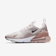 Nike Air Max 270 Women, Womens Nike Air Max 270, Pink And Black Nikes, Athletic Models, Black Desert, Nike Air Max For Women, Air Max Women, Desert Sand, Cute Nikes