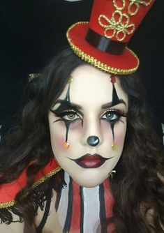 Creepy Circus, Halloweenský Makeup, Creepy Carnival, Halloween Circus, Clown Halloween, Halloween Clown