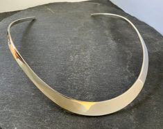 Vintage Heavy Sterling Silver Collar Choker Necklace, Stamped 925, Internal Diameter 12.5cm, Max Width 10mm, Weight 32.65Grams, Lovely Condition Silver Pearl Ring, Tanzanite Pendant, Sapphire Necklace Pendants, Heart Padlocks, Gold Diamond Band, Collar Choker, Sapphire Pendant, Choker Collar, Sterling Silver Hoop Earrings