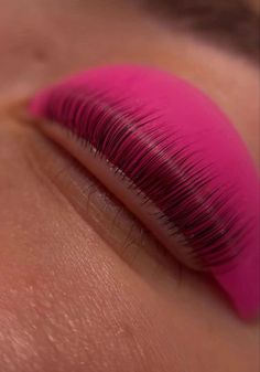 Lash Esthetic Pink, Lamination Lashes, Eyelash Lamination, Lash Lamination, Lash Tint And Lift, Eye Lash Art, Eye Lash Design