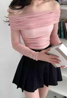 Rok Mini, Korean Fashion Dress, 가을 패션, Korean Outfits, Girly Outfits, Casual Style Outfits, Kpop Outfits, Teen Fashion Outfits, Inspired Outfits