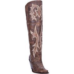 Dan Post Women's Jilted Brown Over The Knee Boot, DP3709 Vetements Shirt, Knee High Cowboy Boots, Dan Post Boots, Womens Cowgirl Boots, Tall Brown Boots, Dan Post, Boots Cowboy, Western Boots Women, Favorite Boots