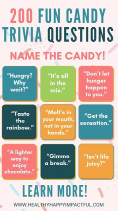 examples of candy trivia quiz. Name that candy Ladies Ministry Ideas Activities, Party Ice Breakers, Senior Trivia, Trivia Games For Adults, Trivia Questions For Adults, Virtual Party Games, Christmas Trivia Questions, Trivia Party