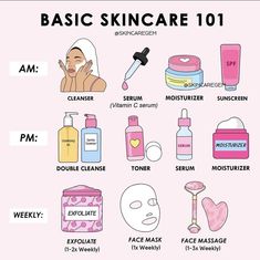 Esthetician Spa, Teknik Makeup, Basic Skin Care, Affordable Skincare, Skin Care Routine Order, Hygiene Tips, Teen Advice