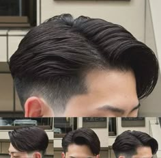 Classy Haircut Men, Comma Hairstyle, Terrible Haircuts, A Fade Haircut, Hair Tips For Men, Slick Back Haircut, Mens Haircuts Straight Hair, Taper Haircut, Male Haircut