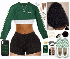 shorts | ShopLook Cute Lazy Outfits For Summer, Baddies Outfits, Teen Swag, Teen Swag Outfits, Cute Lazy Outfits, Cute Lazy Day Outfits, Swag Outfits For Girls, Lazy Outfits, Lazy Day Outfits