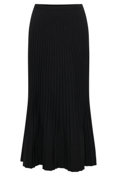 Pleats please.This is a full-length maxi skirt with an invisible side zipper and waist-to-hem pleats. Fresh and versatile, its polyester-and-elastane fabrication allows it to look loose and flowy without losing its structure. Small details like the fitted waist and pleated hem for visual appeal but at a timeless length. We recommend sizing down in this style. Pleated Stretch Flared Maxi Skirt, Fitted Midi Maxi Skirt With Accordion Pleats, Fitted Pleated Midi Maxi Skirt, Chic Accordion Pleated Midi Maxi Skirt, Chic Midi Maxi Skirt With Accordion Pleats, Solid Color Flowy Maxi Skirt With Pleated Waist, Flowy Solid Color Maxi Skirt With Pleated Waist, Flowy Pleated Waist Maxi Skirt, Accordion Pleats Maxi Skirt For Work