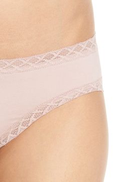 Geometric lace is soft and light, adding a delicate edge to briefs made from a comfortable pima-cotton blend. Cotton-lined gusset 94% pima cotton, 6% Lycra® elastane with 84% nylon, 16% elastane lace Hand wash, line dry Imported Feminine Seamless Cotton Bottoms, Cotton Lace Trim Briefs, Geometric Lace, Rose Beige, Vintage Style Outfits, Pima Cotton, Briefs, Lace Shorts, Cotton Blend