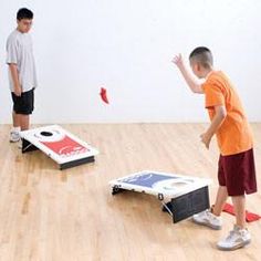 Baggo Toss Game - Giantmart.com Teaching Integers, Bean Bag Games, Board Game Pieces, Bean Bag Toss Game, Bag Toss Game, Bag Toss, Bean Bag Toss, Sand Bag, Corn Hole Game