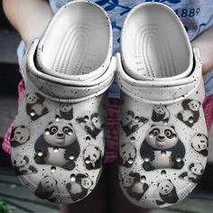 Get your product: Panda Clogs Shoes, Best Gifts For Panda Lovers
1. PRODUCT INFORMATION:

Incredibly light and fun to wear.
Water-friendly and buoyant; weighs only ounces.
Ventilation ports add breathability and help shed water and debris.
Easy to clean and quick to dry.
Upper: Croslite.
Lining: Croslite.
Sole: Croslite.
2. SIZE CHART:
3. RETURN:
We will gladly issue you a replacement item or issue a refund back to your original form of payment for any of the following reasons:
You receive an in Crocs Ideas, Panda Shoes, Custom Crocs, Shoes Crocs, Crocs Clog, Panda Panda, Versatile Shoes, Crocs Crocband, Crocs Clogs