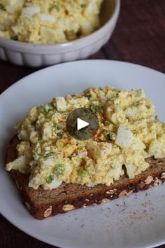 2.3M views · 38K reactions | High protein egg salad anyone? https://stayfitmom.com/egg-salad/ #mealprep #highproteinmealprep #highproteinmeals #highproteinsnack #eggsalad #cottagecheese #macrofriendlyrecipes #trackingmacros | Stay Fit Mom Hard Boiled Egg Breakfast Ideas, High Protein Egg Salad, Boiled Egg Breakfast Ideas, Protein Egg Salad, Hard Boiled Egg Breakfast, Krista Pool, Protein Egg, Boiling Eggs, Stay Fit Mom