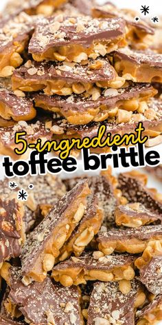 Toffee Brittle Chocolate Brittle Bark, Walnut Brittle Recipe Easy, Skittle Recipes, Butter Toffee Pretzels Recipe, Peanut Butter Brittle Recipe, Chocolate Peanut Brittle Recipe, Pecan Brittle Recipe Easy, Peanut Brittle Recipe Easy, Soft Peanut Brittle