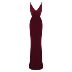 This dress is a sleek, form-fitting gown featuring a deep V-neckline with thin shoulder straps. It is a rich burgundy color, extending in a smooth, seamless design from the neckline to the floor. The dress is  made of a satin material for bust are and jersey for skirt area. This dress is suitable for formal occasions such as: Black-tie events, Weddings (especially evening receptions), Prom or formal dance parties, High-end dinner parties %100 Polyester, Do Dry Cleaning  Made in Turkey Burgundy Evening Dresses, Burgundy Red Carpet Dress, Deep Red Gown, Maroon Prom Dress Burgundy, Burgundy Dress Formal, Fitted Burgundy Maxi Dress For Prom, Wine Red Dresses Long, Red Maxi Dress, Fitted Floor-length Burgundy Dress