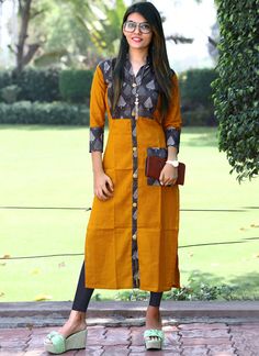 Cultural Dress, Pink Kurti, Simple Kurta, Casual Kurti, Silk Kurti Designs, Indian Designer Suits, Simple Kurta Designs