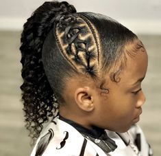 Cabello Afro Natural, Lil Girl Hairstyles, Kids Curly Hairstyles, Kid Braid Styles, Natural Hairstyles For Kids, Girls Natural Hairstyles, Girls Hairstyles Braids