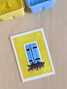 Painting Tiny Gouache Paintings, Easy And Beautiful Painting Ideas, Acrylic Paint Easy Ideas, Easy Miniature Painting Ideas, Minimalist Gouache Painting, Easy Gauche Painting Ideas, Easy Colour Pencil Art, Miniature Watercolor Paintings Easy, Guache Art Gouache Painting Easy