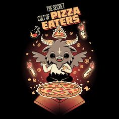 the secret cult of pizza eaters is coming to an end in this new poster