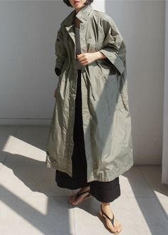 Mode Abaya, Casual Belt, Belted Coat, 가을 패션, Pan Collar, Peter Pan Collar, One Piece Swimwear, Plus Size Casual, Trench Coats