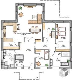 the floor plan for a small apartment